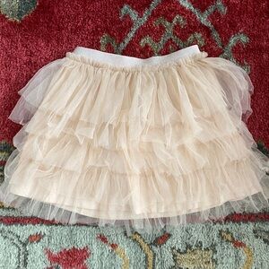 Zara pink tulle skirt